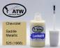 Preview: Chevrolet, Saddle Metallic, 525 (1966): 20ml Lackstift, von ATW Autoteile West.